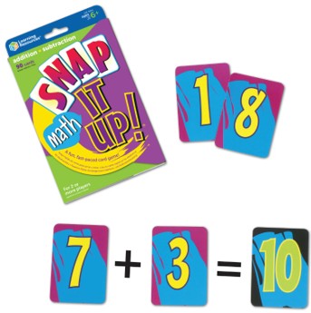 JUEGO DE CARTAS "¡ATRÁPALO!" — SUMAS Y RESTAS