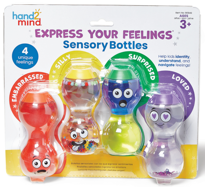 SET DE BOTELLAS SENSORIALES DE EMOCIONES